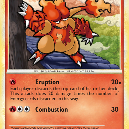 Magmar (42/102) [HeartGold & SoulSilver: Triumphant]