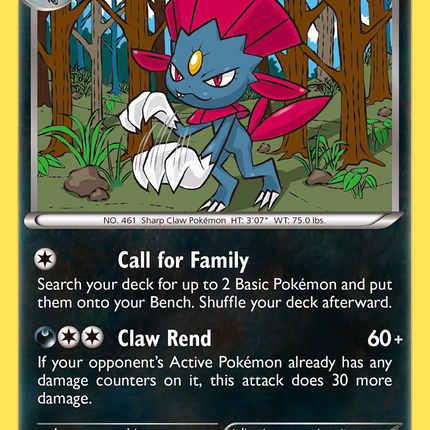 Weavile (52/106) [XY: Flashfire]