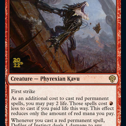 Defiler of Instinct [Dominaria United Prerelease Promos]