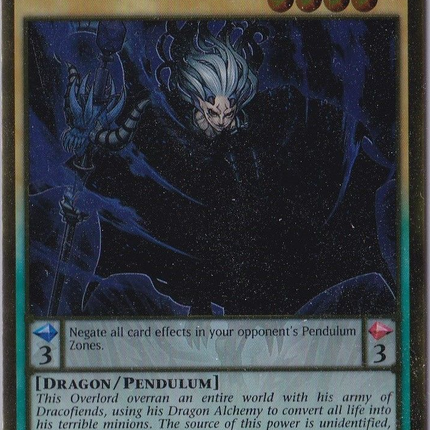 Vector Pendulum, the Dracoverlord [PGL3-EN041] Gold Rare