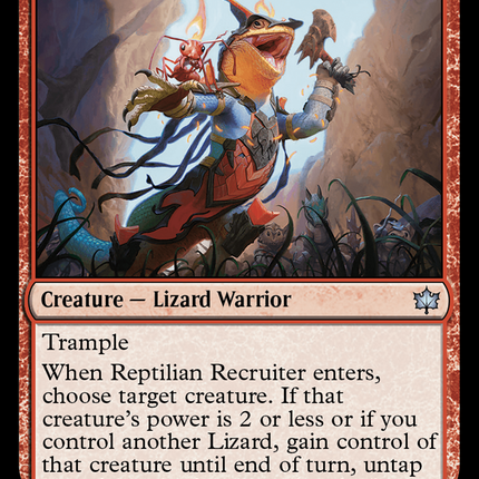 Reptilian Recruiter [Bloomburrow]