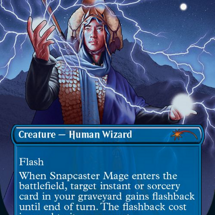 Snapcaster Mage (Borderless Alternate Art) [Regional Championship Qualifiers 2023]