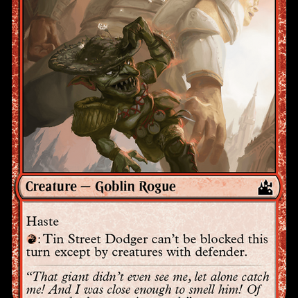 Tin Street Dodger [Ravnica Remastered]