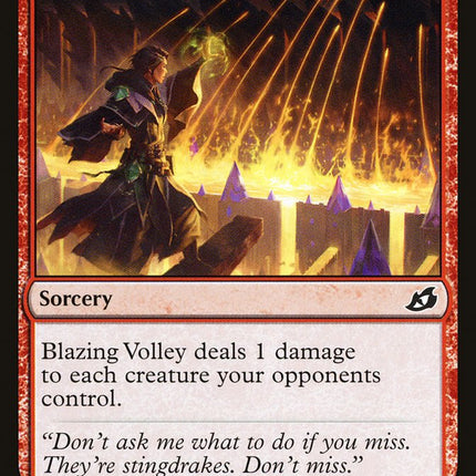 Blazing Volley [Ikoria: Lair of Behemoths]