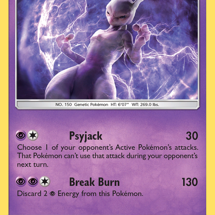 Mewtwo (12/18) [Sun & Moon: Detective Pikachu]