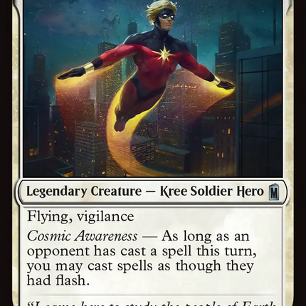 Captain Mar-Vell, Space-Born (Surge Foil) [Marvel Super Heroes]