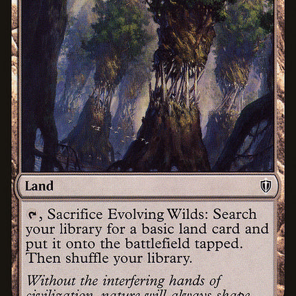 Evolving Wilds [Commander 2016]