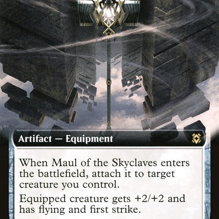 Maul of the Skyclaves (Extended Art) [Zendikar Rising]