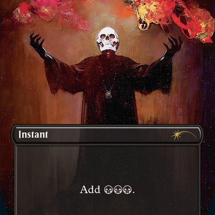 Dark Ritual (Borderless) [Secret Lair Drop Series]