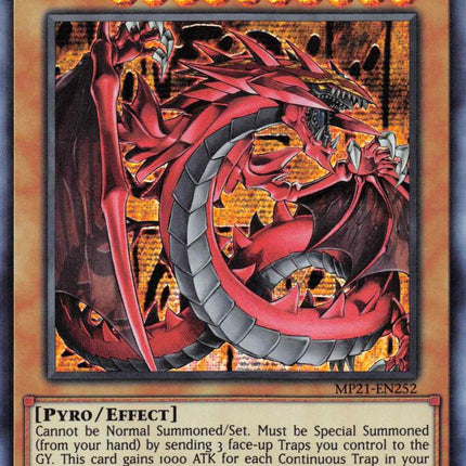 Uria, Lord of Searing Flames [MP21-EN252] Prismatic Secret Rare