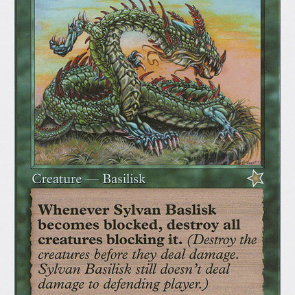 Sylvan Basilisk [Starter 1999]