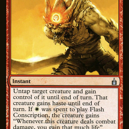 Flash Conscription [Ravnica: City of Guilds]