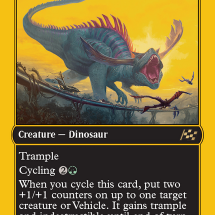 Agonasaur Rex (First-Place Foil) [Aetherdrift]