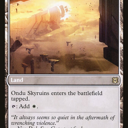 Ondu Inversion // Ondu Skyruins [Zendikar Rising]