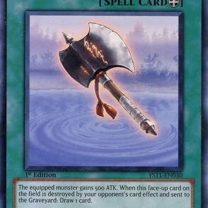 Lucky Iron Axe [YS11-EN030] Common