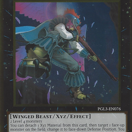 Castel, the Skyblaster Musketeer [PGL3-EN076] Gold Rare