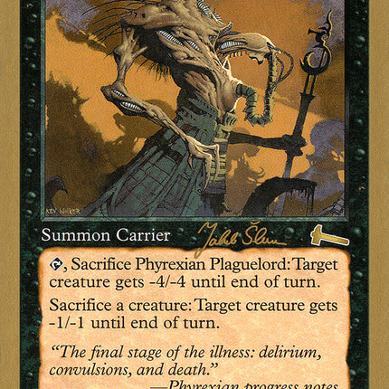 Phyrexian Plaguelord (Jakub Slemr) [World Championship Decks 1999]