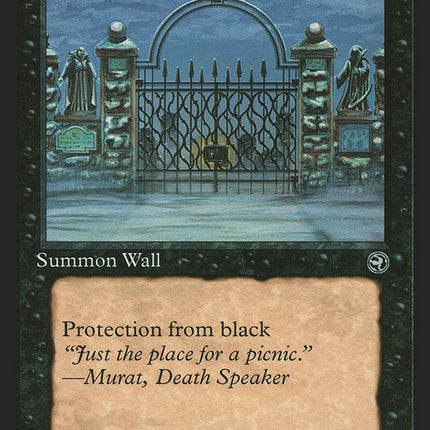 Cemetery Gate (Murat Flavor Text) [Homelands]