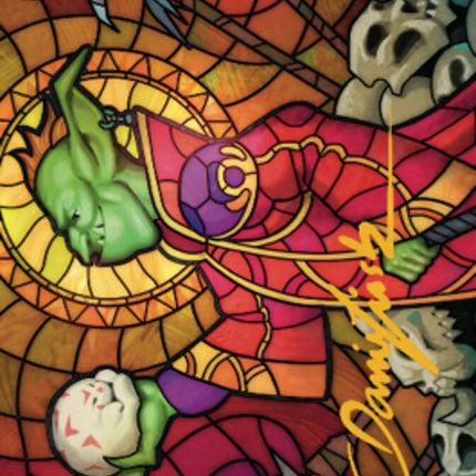 Squee, Dubious Monarch Art Card (Gold-Stamped Signature) [Dominaria United Art Series]