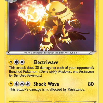 Electivire (54/149) (Theme Deck Exclusive) [Black & White: Boundaries Crossed]