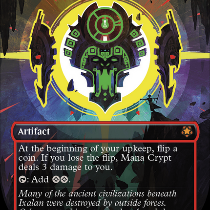 Mana Crypt (0017a) (Borderless) [The Lost Caverns of Ixalan Special Guests]