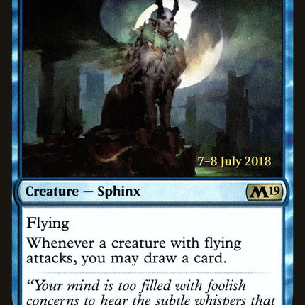 Windreader Sphinx [Core Set 2019 Prerelease Promos]