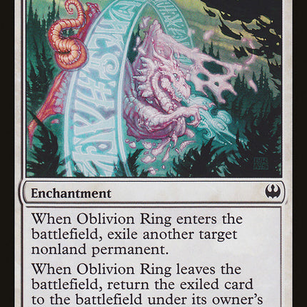 Oblivion Ring [Duel Decks: Knights vs. Dragons]