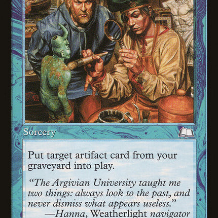 Argivian Restoration [Weatherlight]