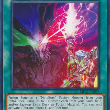 Parametalfoes Fusion [MP22-EN035] Rare