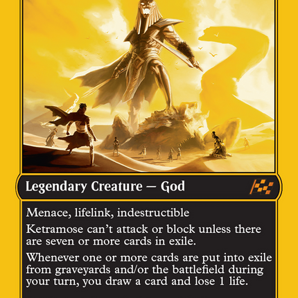 Ketramose, the New Dawn (First-Place Foil) [Aetherdrift]