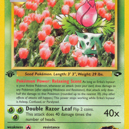 Erika's Ivysaur (41/132) [Gym Challenge 1st Edition]