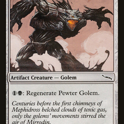 Pewter Golem [Mirrodin]