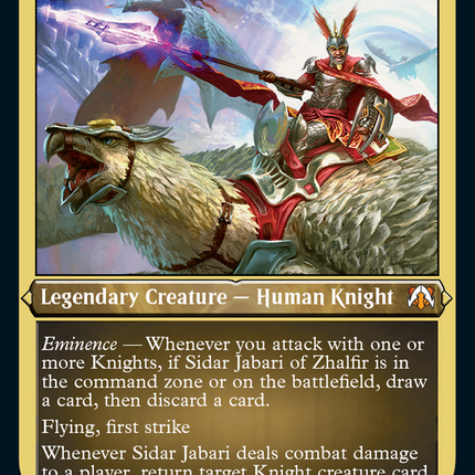 Sidar Jabari of Zhalfir (Display Commander) [March of the Machine Commander]