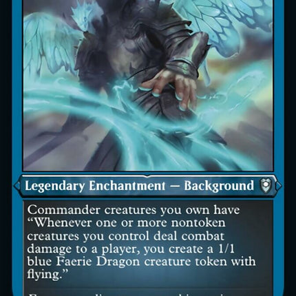 Feywild Visitor (Foil Etched) [Commander Legends: Battle for Baldur's Gate]
