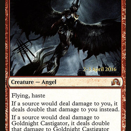 Goldnight Castigator [Shadows over Innistrad Prerelease Promos]