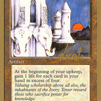 Ivory Tower (Michael Loconto) [Pro Tour Collector Set]