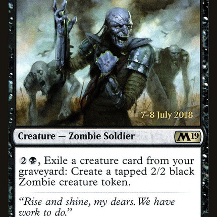 Graveyard Marshal [Core Set 2019 Prerelease Promos]