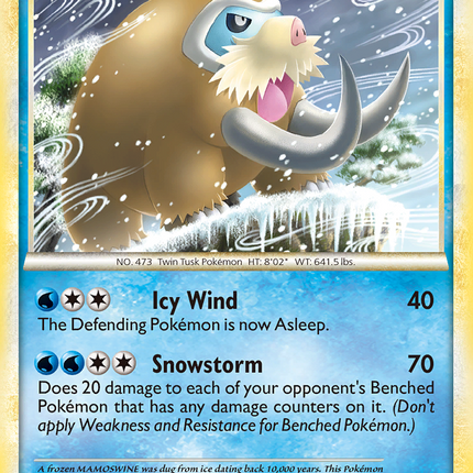Mamoswine (5/102) [HeartGold & SoulSilver: Triumphant]
