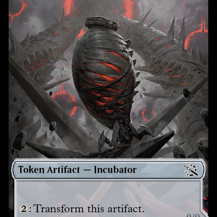 Incubator // Phyrexian (18) Double-Sided Token [March of the Machine Tokens]