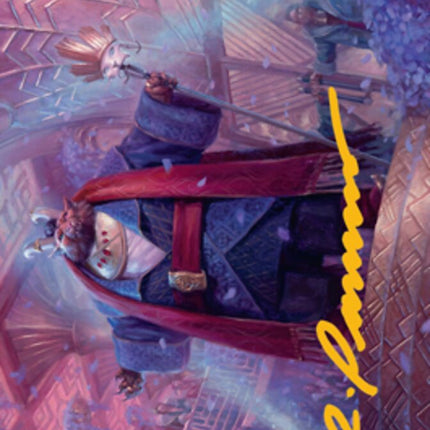 Jetmir, Nexus of Revels 1 Art Card (Gold-Stamped Signature) [Streets of New Capenna Art Series]
