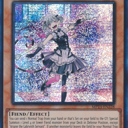 Ariane the Labrynth Servant [MP23-EN228] Prismatic Secret Rare