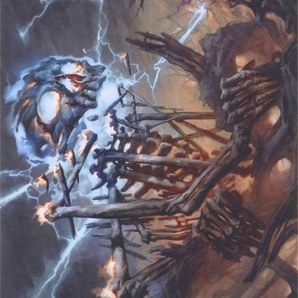 Lightning Skelemental // Lightning Skelemental [Modern Horizons Art Series]