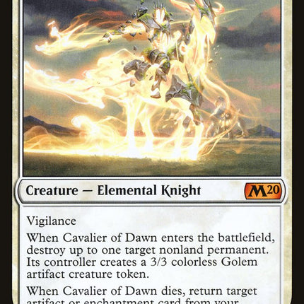 Cavalier of Dawn [Core Set 2020]