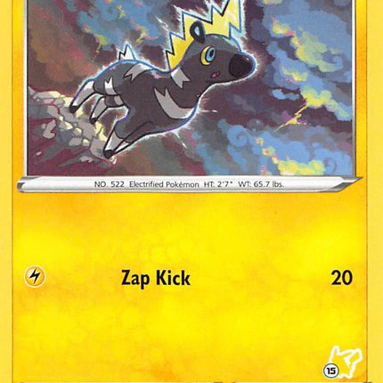 Blitzle (053/185) (Pikachu Stamp #15) [Battle Academy 2022]