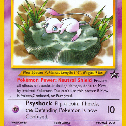 Mew (47) [Wizards of the Coast: Black Star Promos]