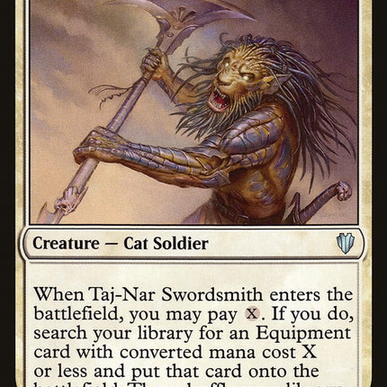 Taj-Nar Swordsmith [Commander 2017]