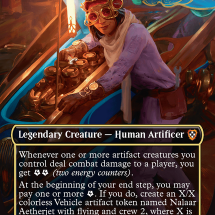 Pia Nalaar, Chief Mechanic (Borderless) [Aetherdrift Commander]