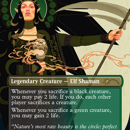 Savra, Queen of the Golgari (Borderless) [Secret Lair Drop Series]