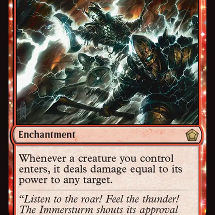 Warstorm Surge [Foundations Commander]