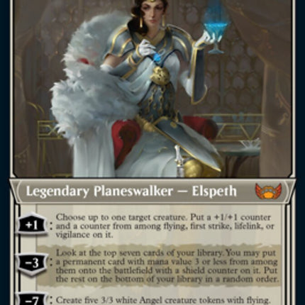 Elspeth Resplendent (Showcase Art Deco Foil Etched) [Streets of New Capenna]